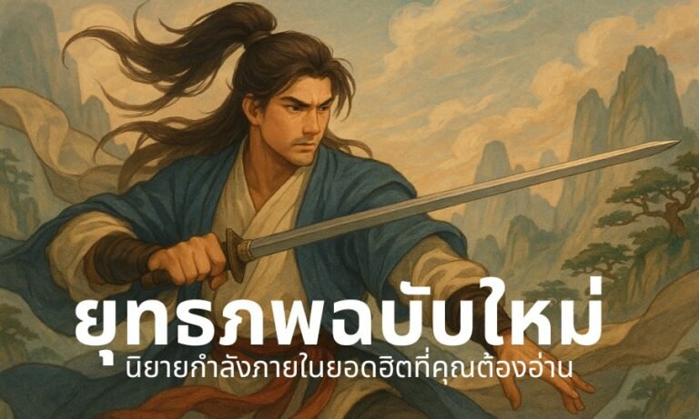 Read more about the article ยุทธภพฉบับใหม่ นิยายกำลังภายในยอดฮิตที่คุณต้องอ่าน